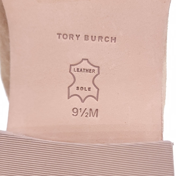 Tory Burch Women's Western Pointed Toe Ankle Chelsea Suede Brown Bootie Size 9.5 - Picture 7 of 10